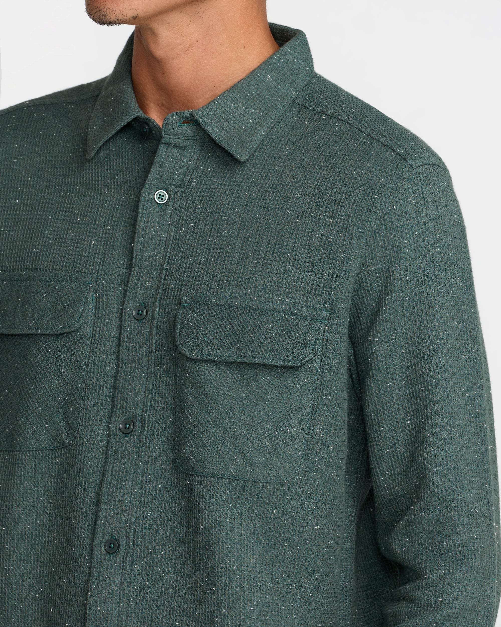 Dayshift Flannel - Balsam Green | RVCA discount