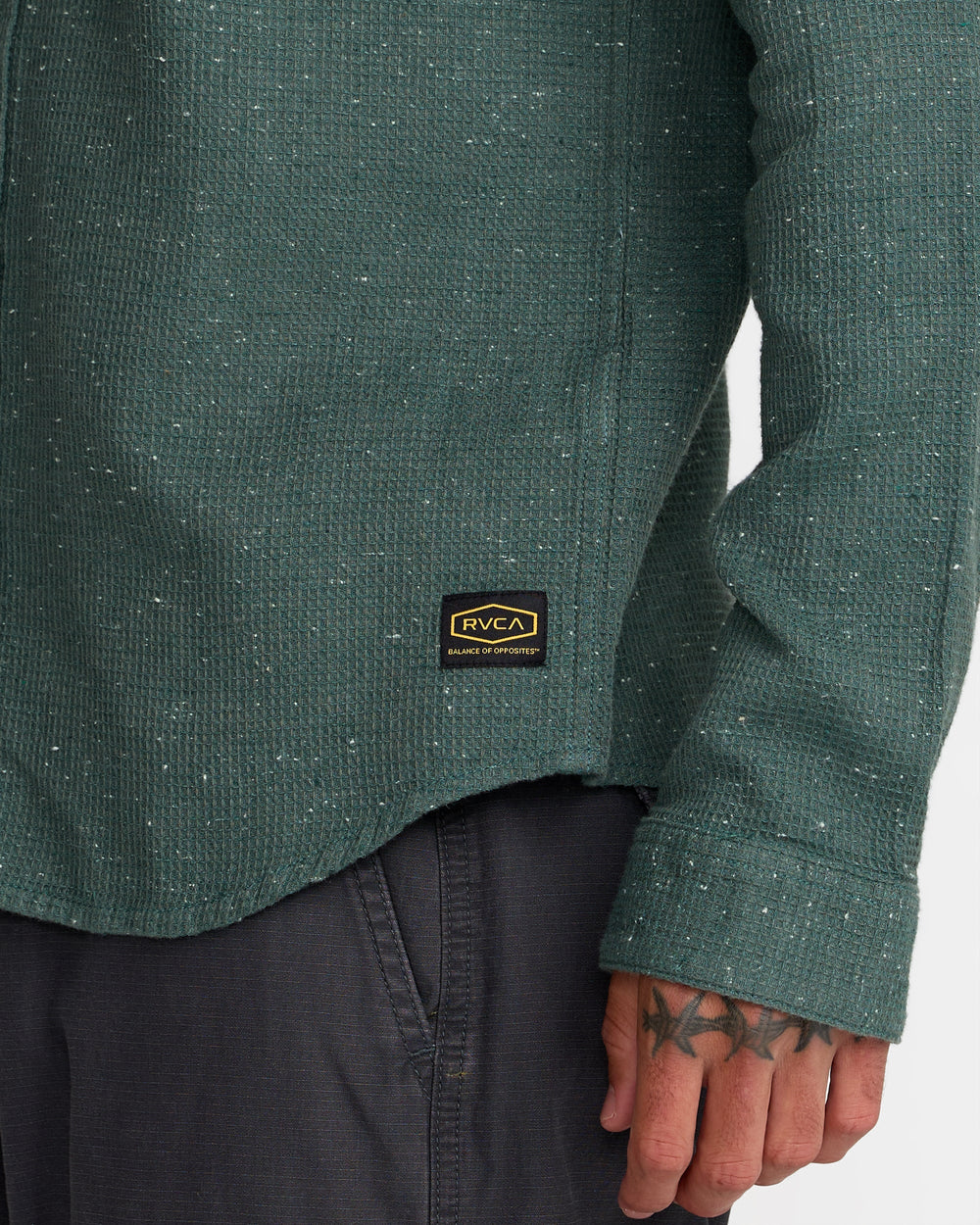 Dayshift Flannel - Balsam Green | RVCA discount