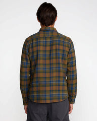 Dayshift Flannel - Olive | RVCA on sale