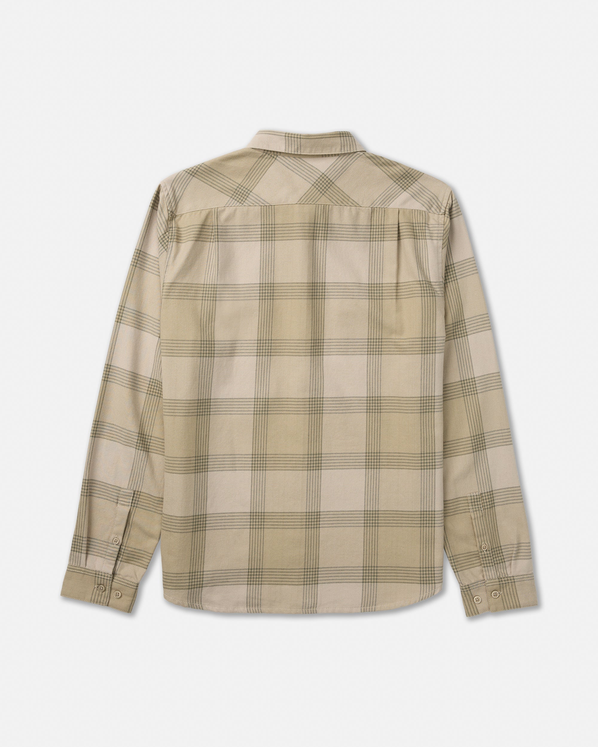 That'll Work Flannel Long Sleeve - Light Khaki | RVCA sale