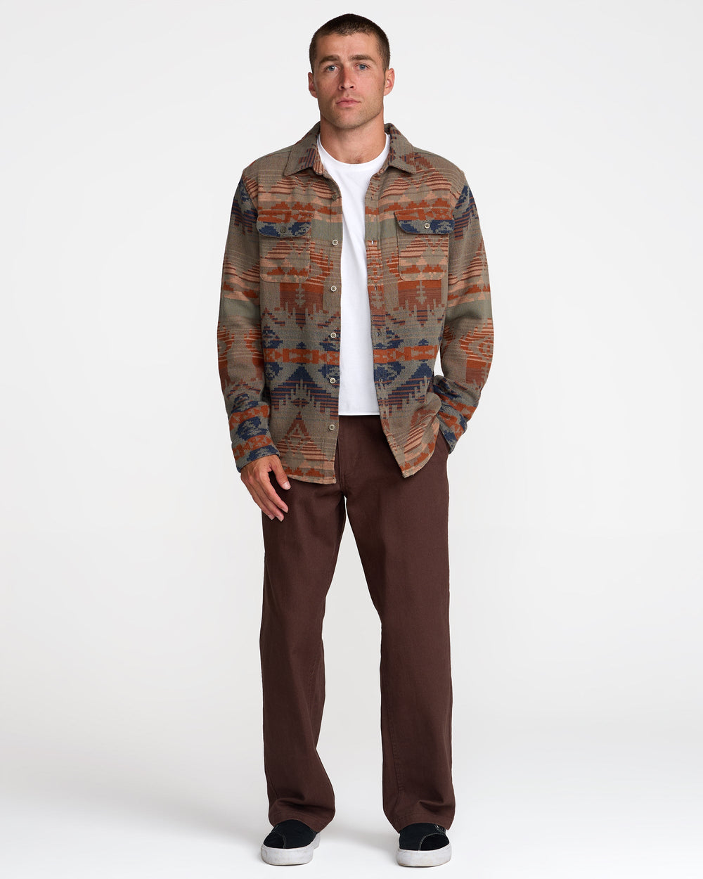 Dayshift Blanket Flannel - Multi | RVCA outlet