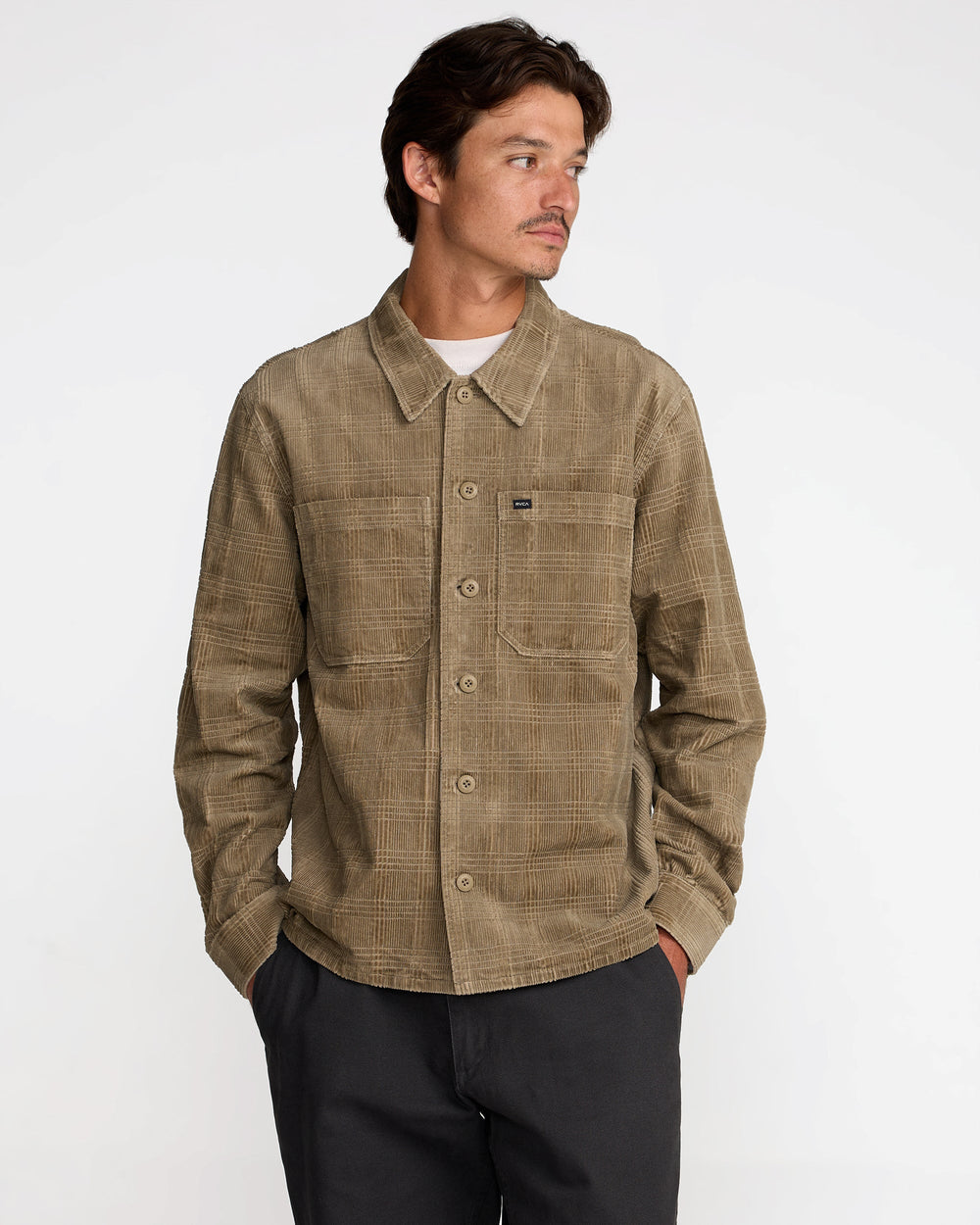Adams Overshirt Jacket - Coyote | RVCA near me