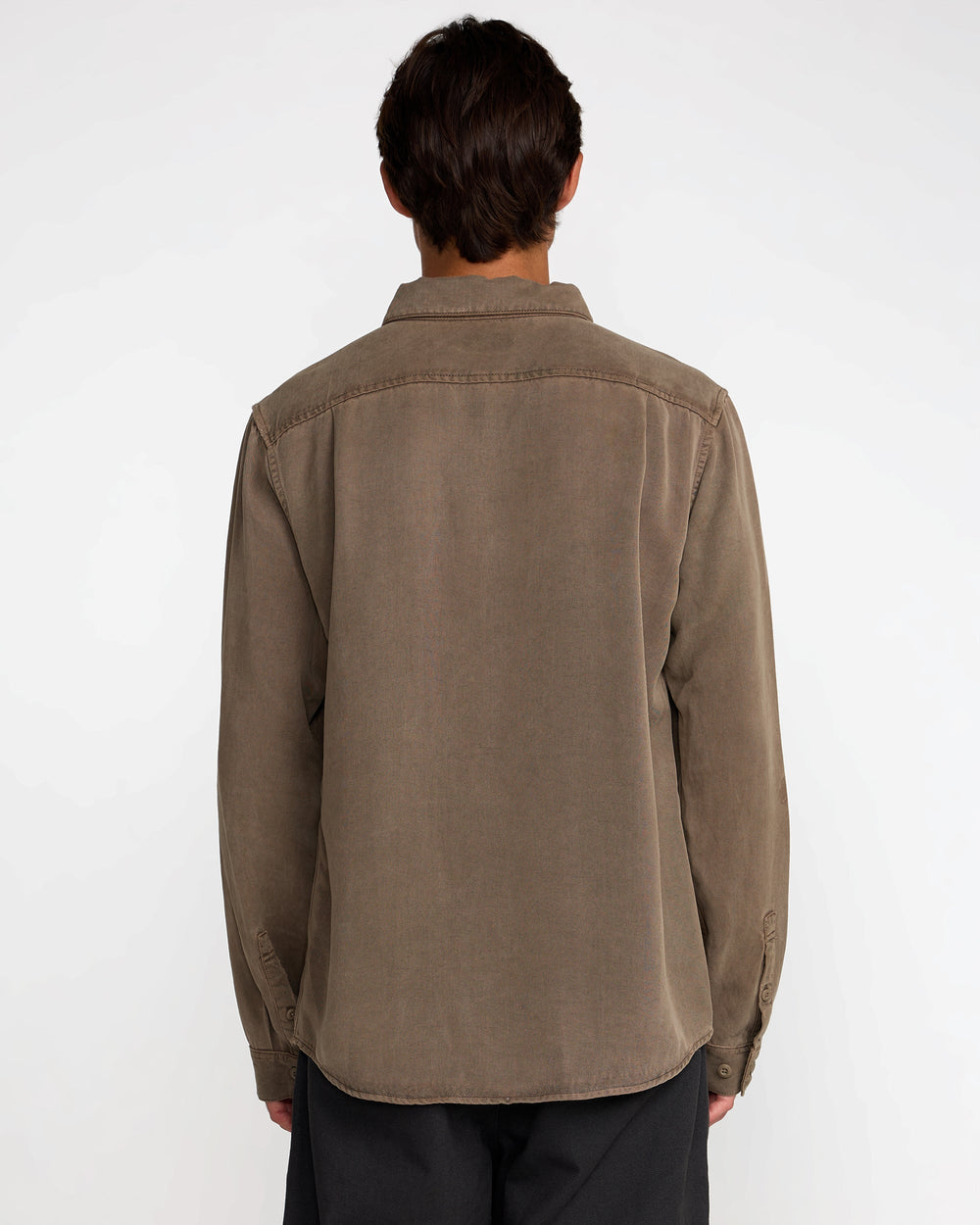 Mel G Moon Flower Long Sleeve Shirt - Mushroom | RVCA on sale