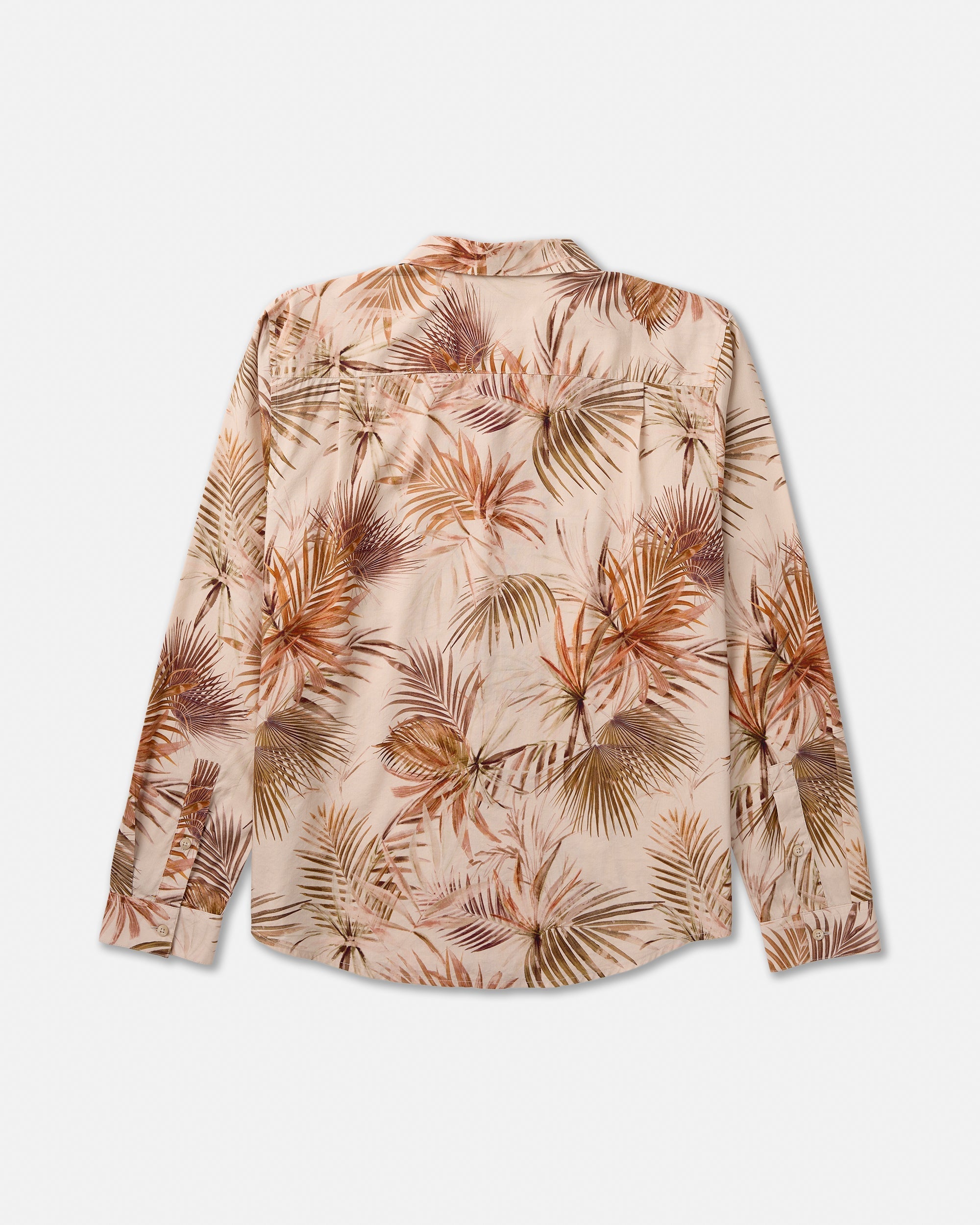 Mel G Palm Long Sleeve Shirt - Khaki | RVCA outlet