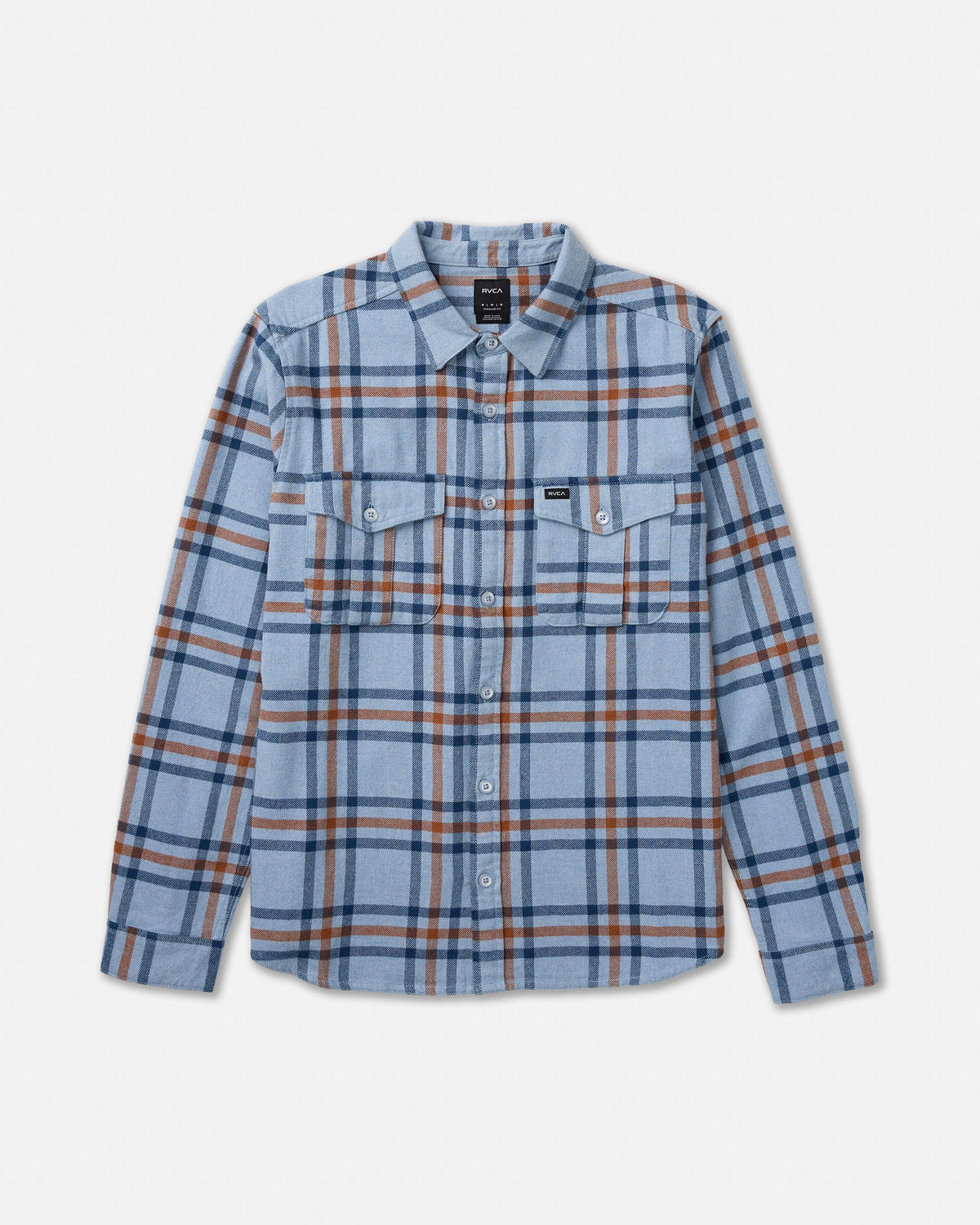 Hughes Flannel - Chambray | RVCA sale