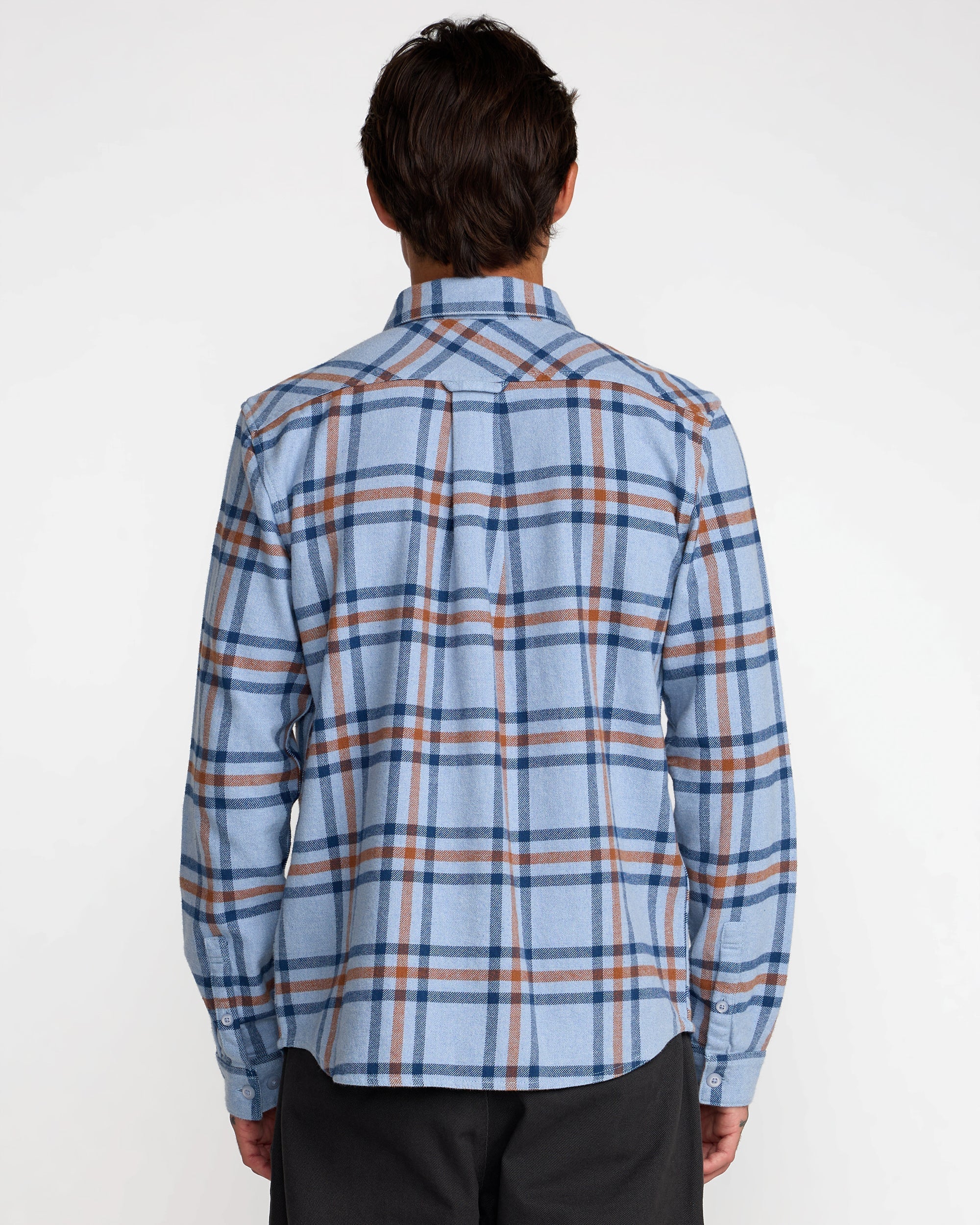 Hughes Flannel - Chambray | RVCA sale