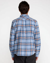 Hughes Flannel - Chambray | RVCA sale