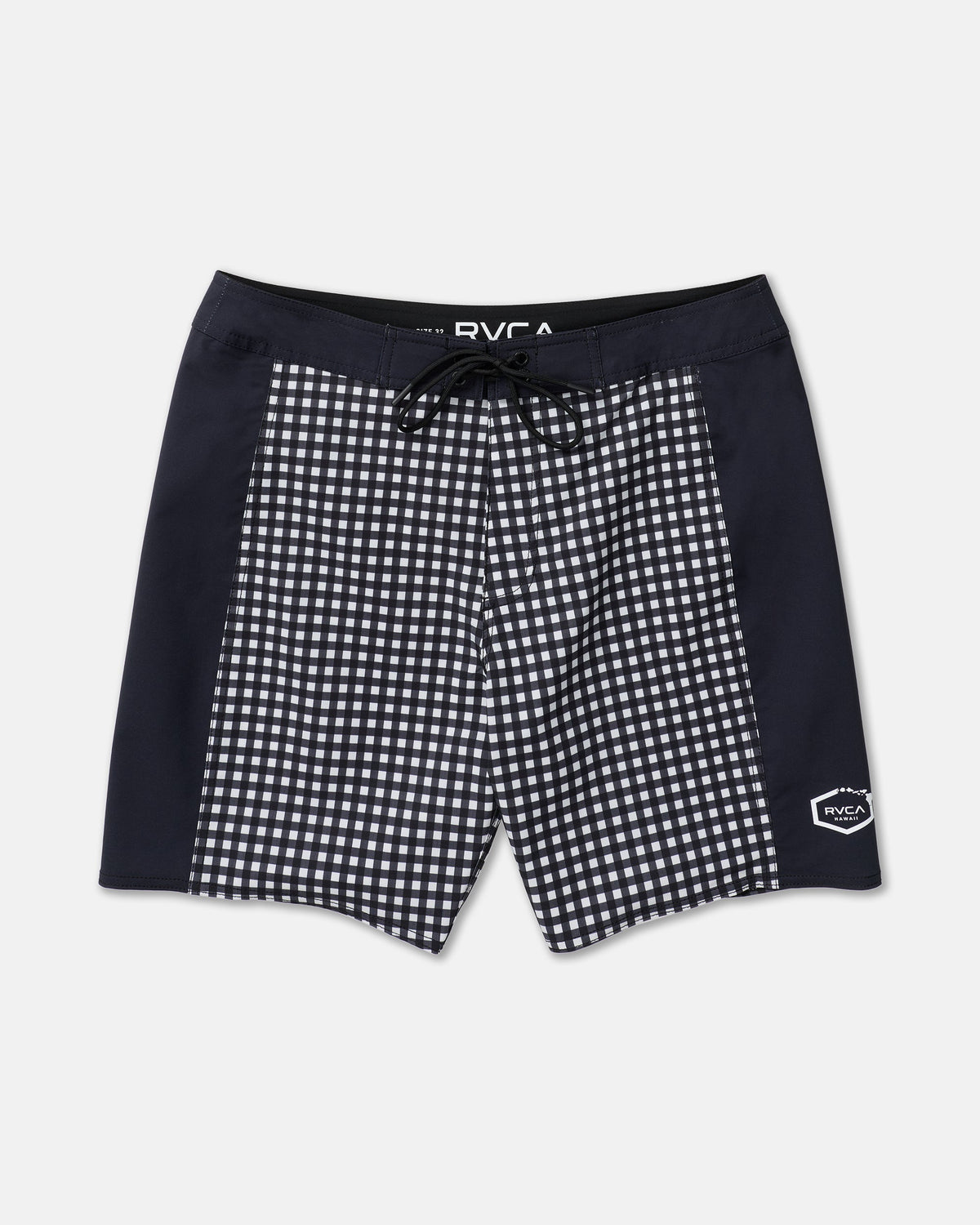 Hawaii Apex 2 Boardshort 18" - Black White | RVCA online