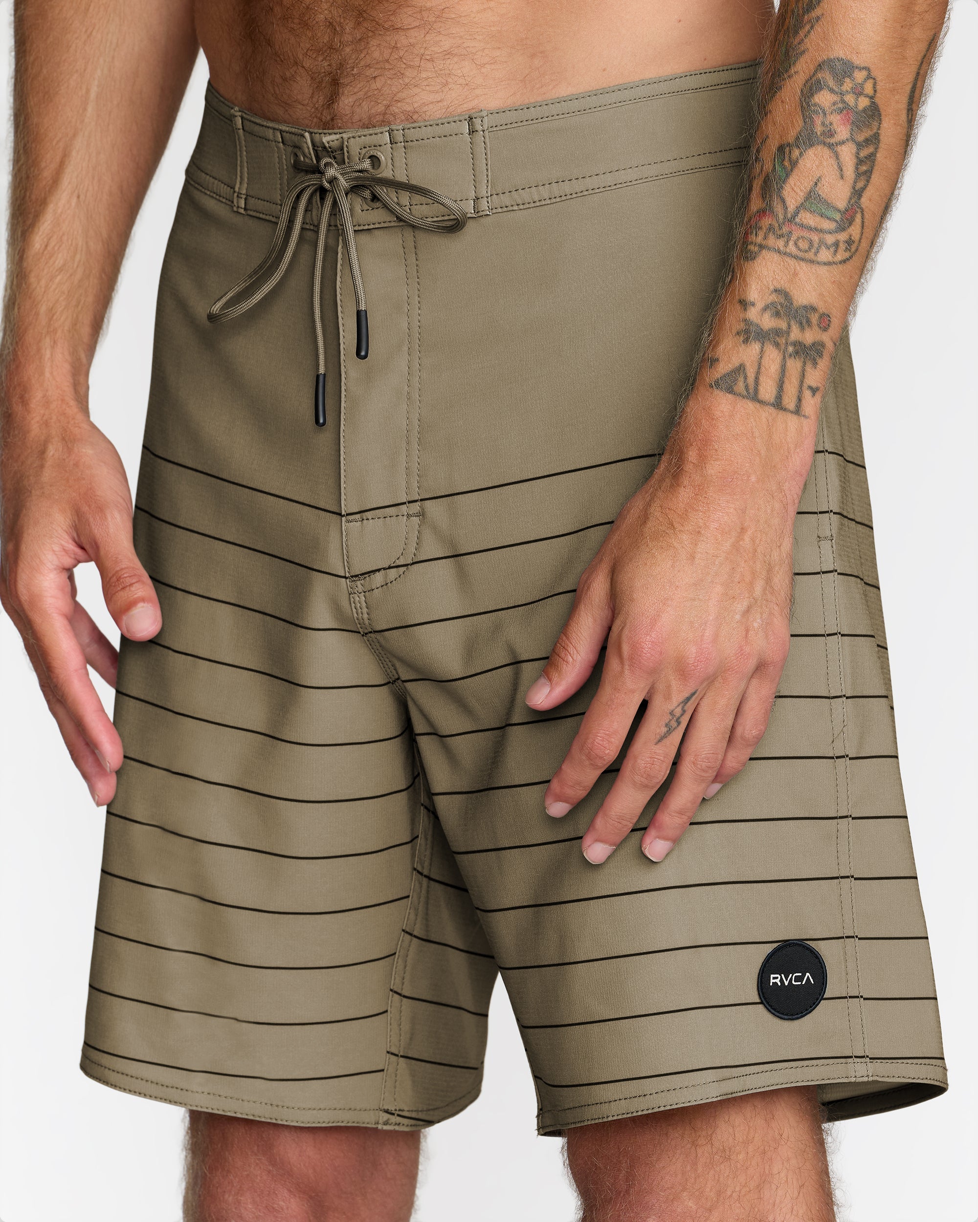 Steady Stripe Trunk - Aloe | RVCA on sale