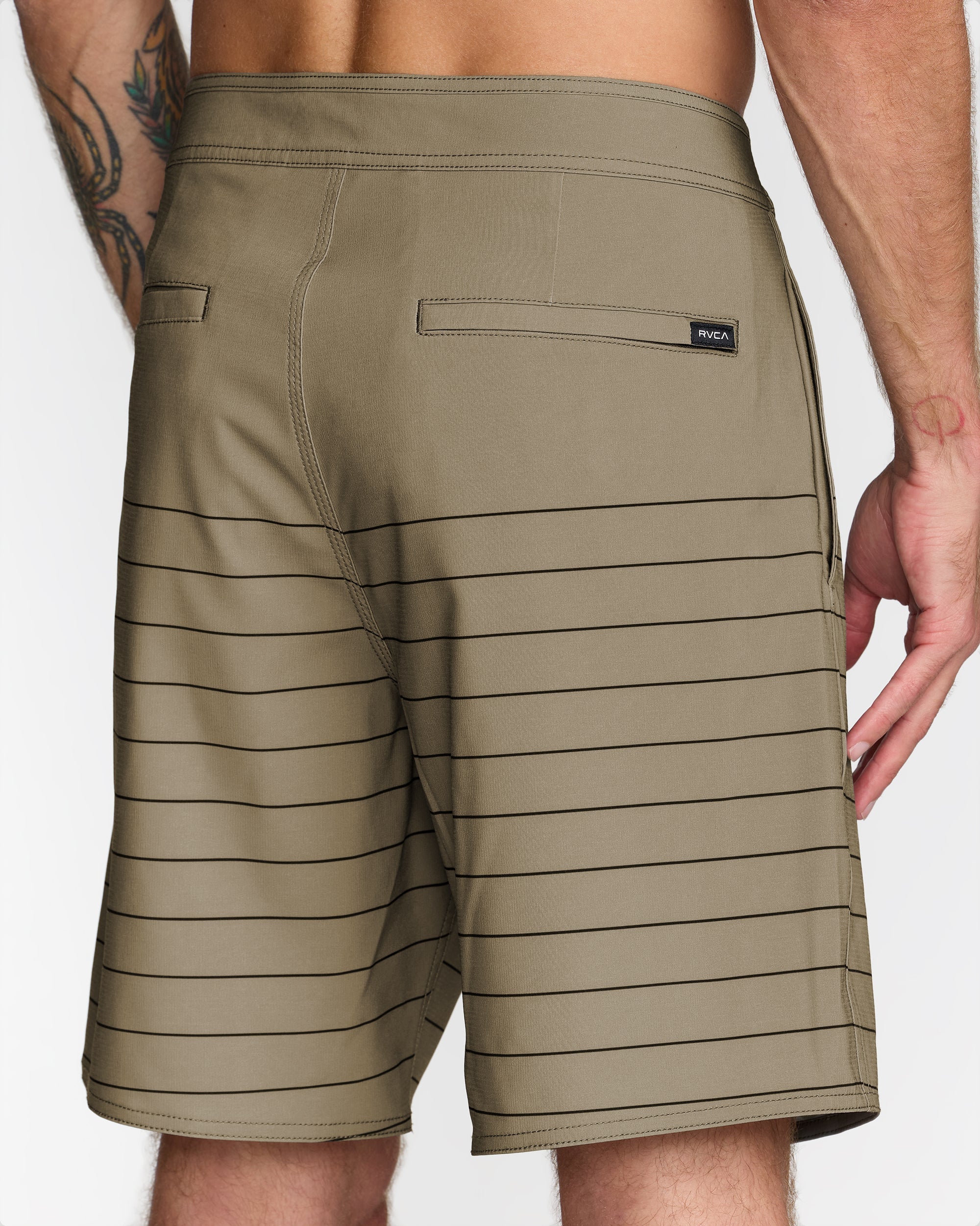 Steady Stripe Trunk - Aloe | RVCA on sale