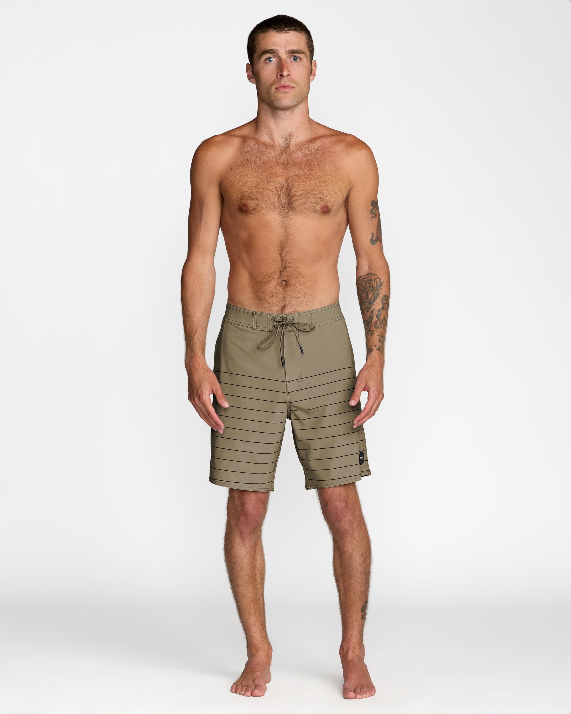 Steady Stripe Trunk - Aloe | RVCA on sale