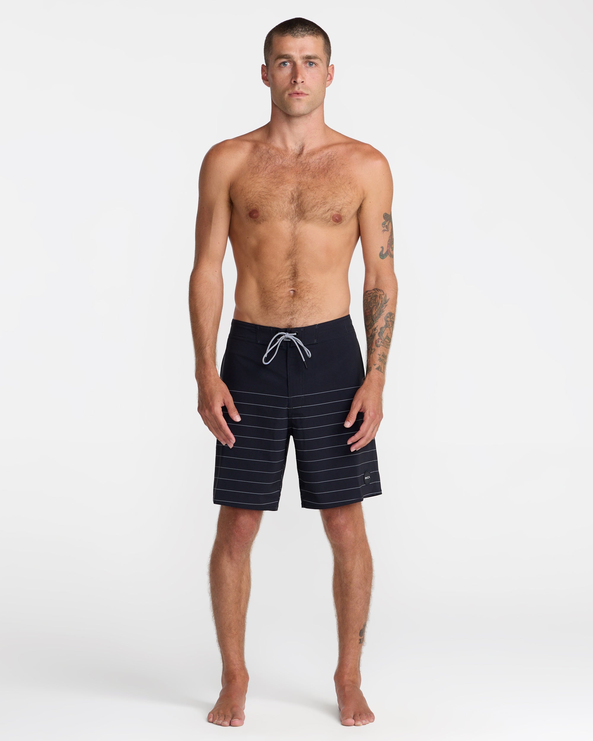 Steady Stripe Trunks - Black | RVCA sale