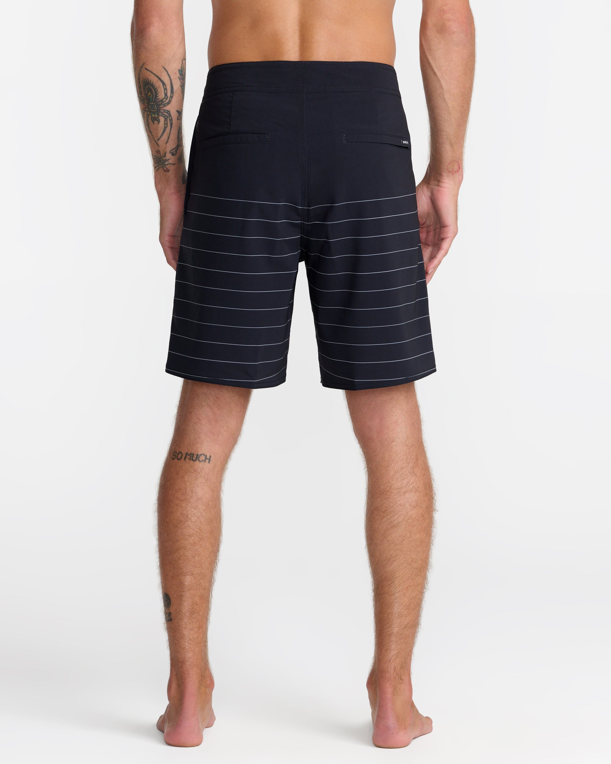 Steady Stripe Trunks - Black | RVCA sale