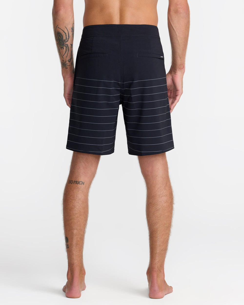 Steady Stripe Trunks - Black | RVCA sale