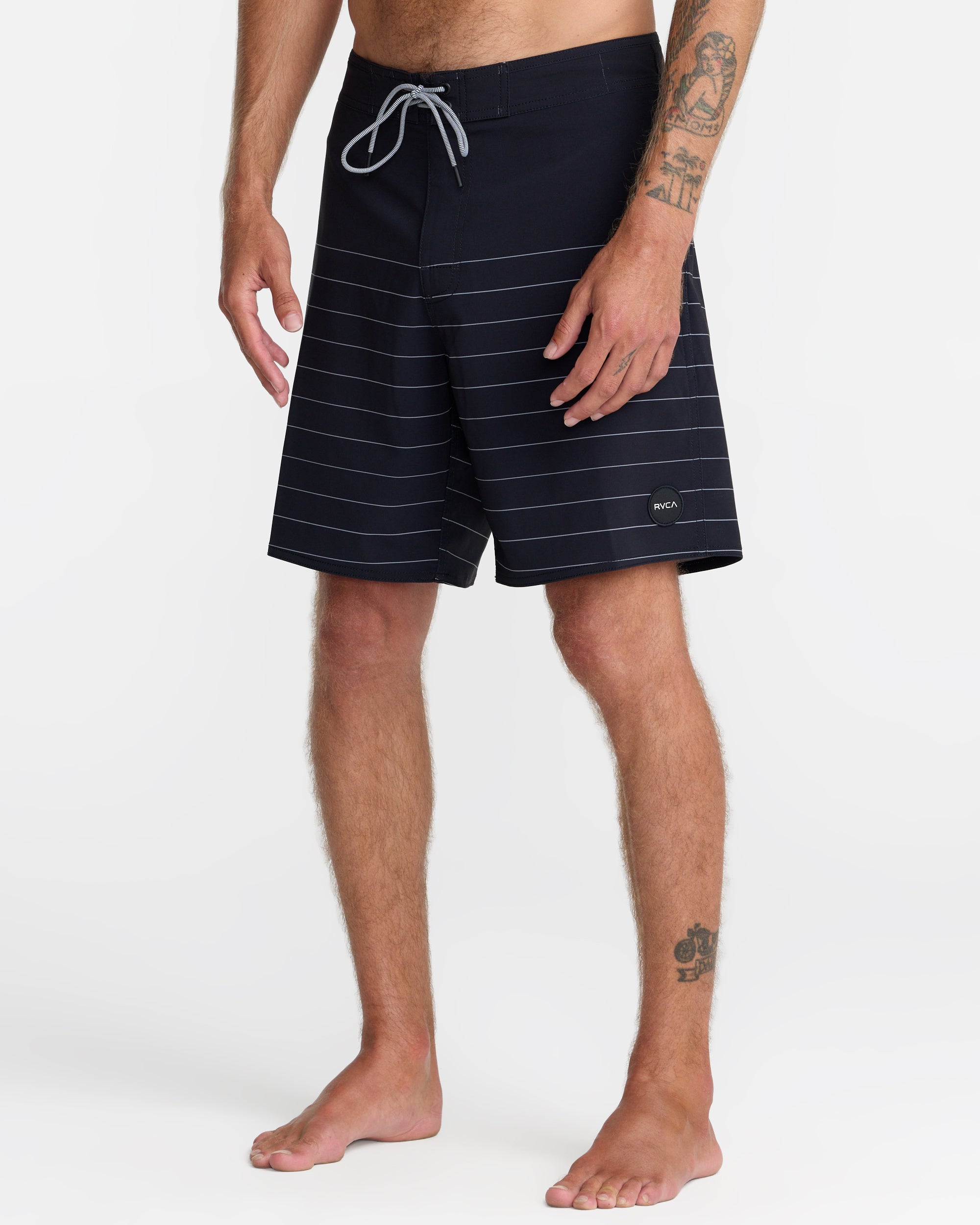 Steady Stripe Trunks - Black | RVCA sale