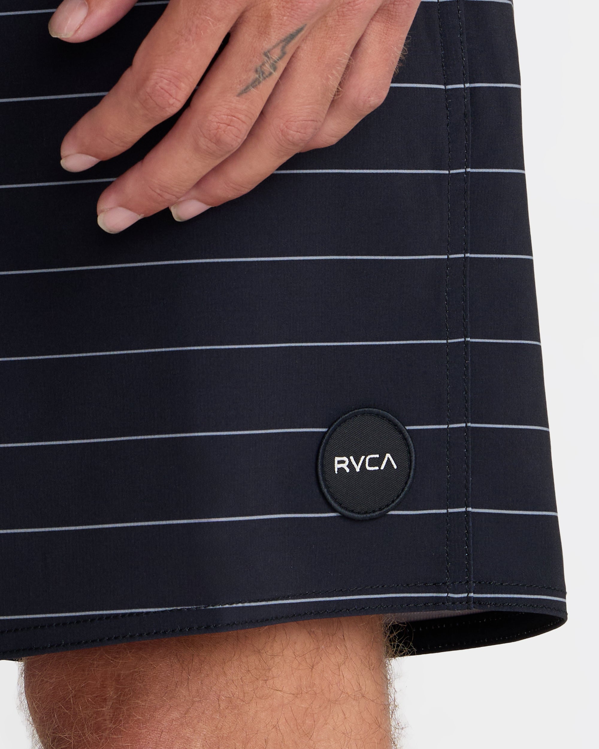 Steady Stripe Trunks - Black | RVCA sale