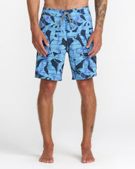 Steady Stripe Trunks - Vintage Blue | RVCA outlet