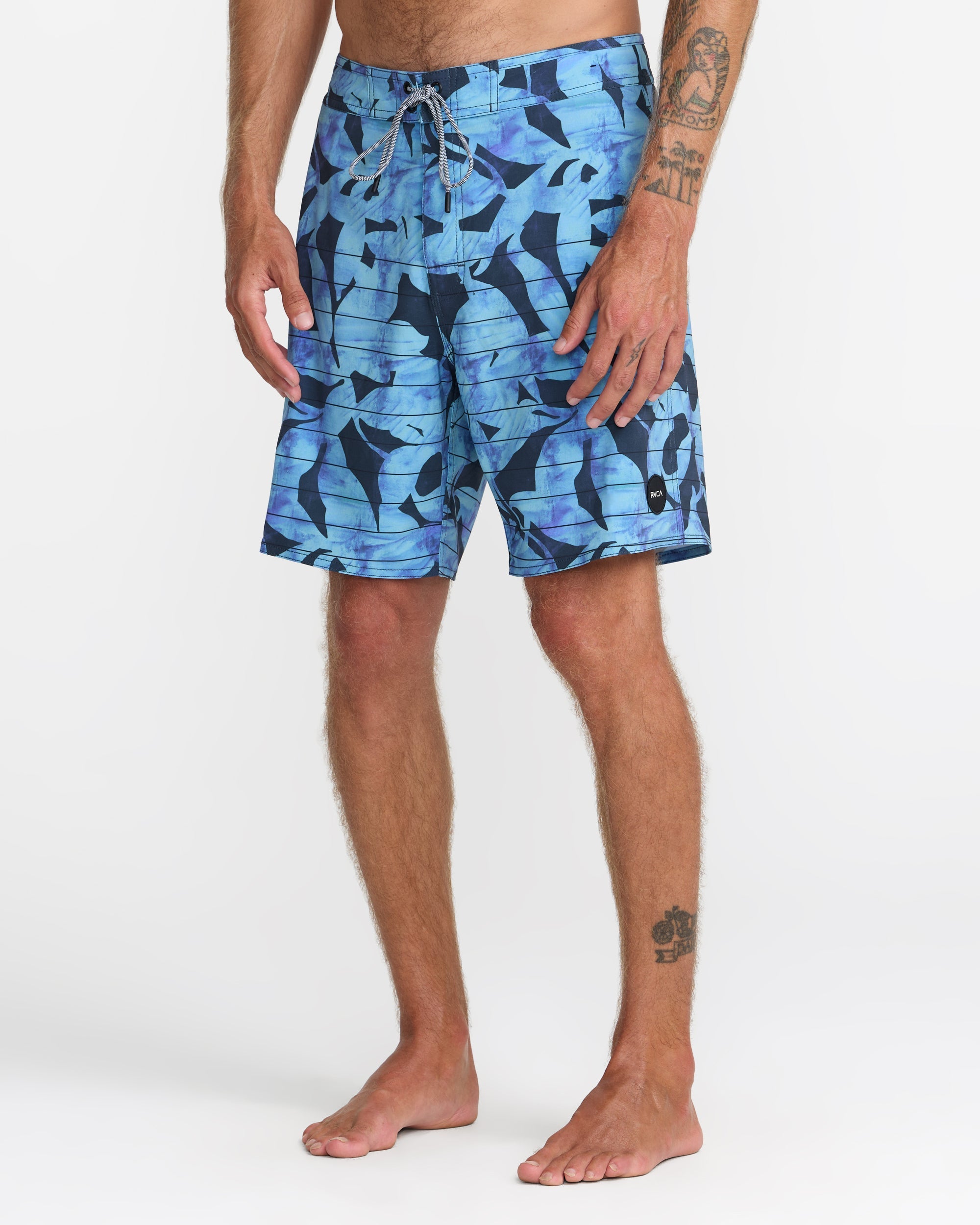 Steady Stripe Trunks - Vintage Blue | RVCA outlet