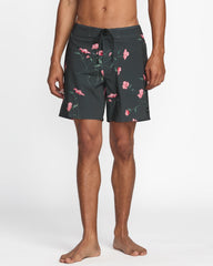 Down Right Boardshort 17" - Pirate Black | RVCA on sale