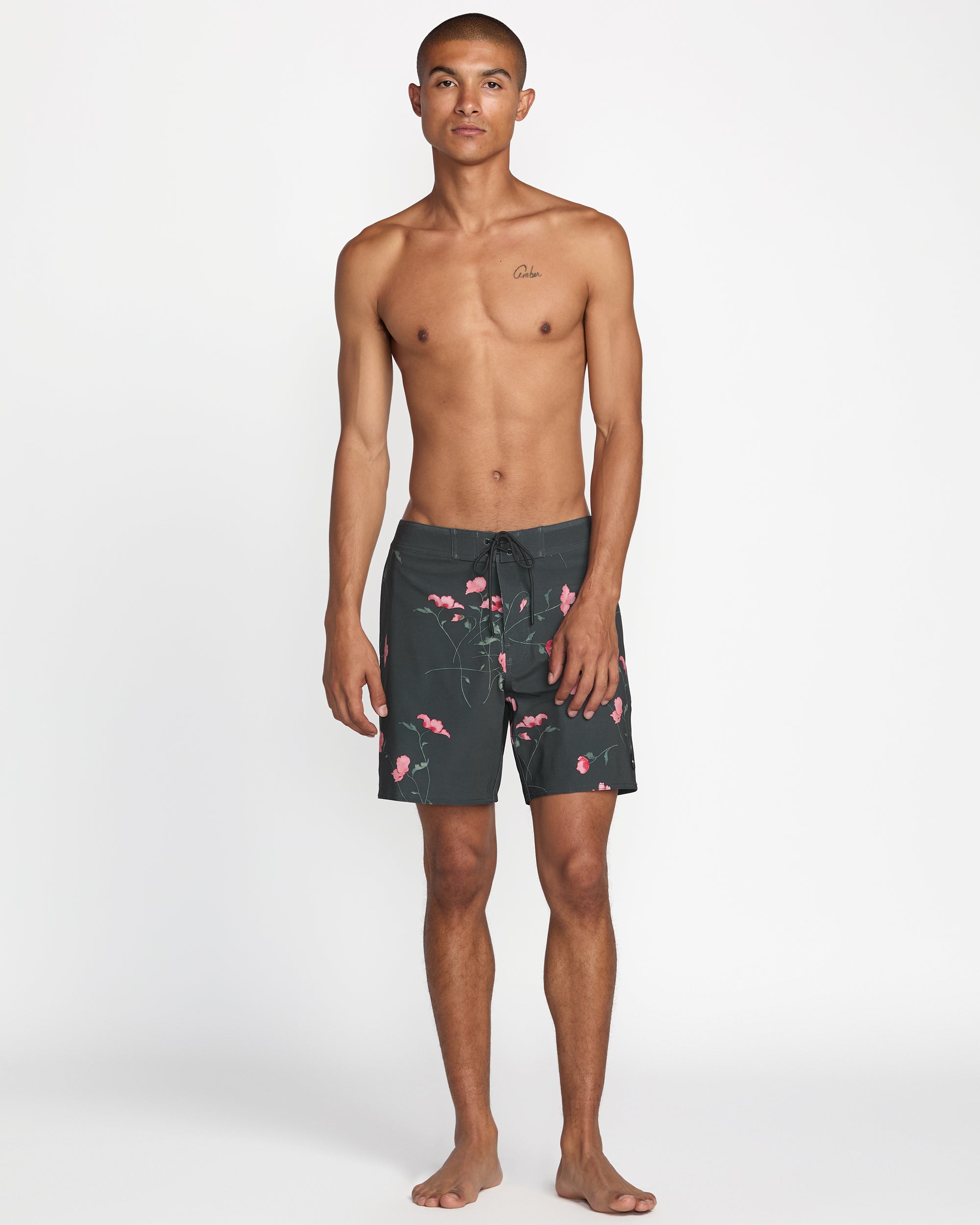 Down Right Boardshort 17" - Pirate Black | RVCA on sale