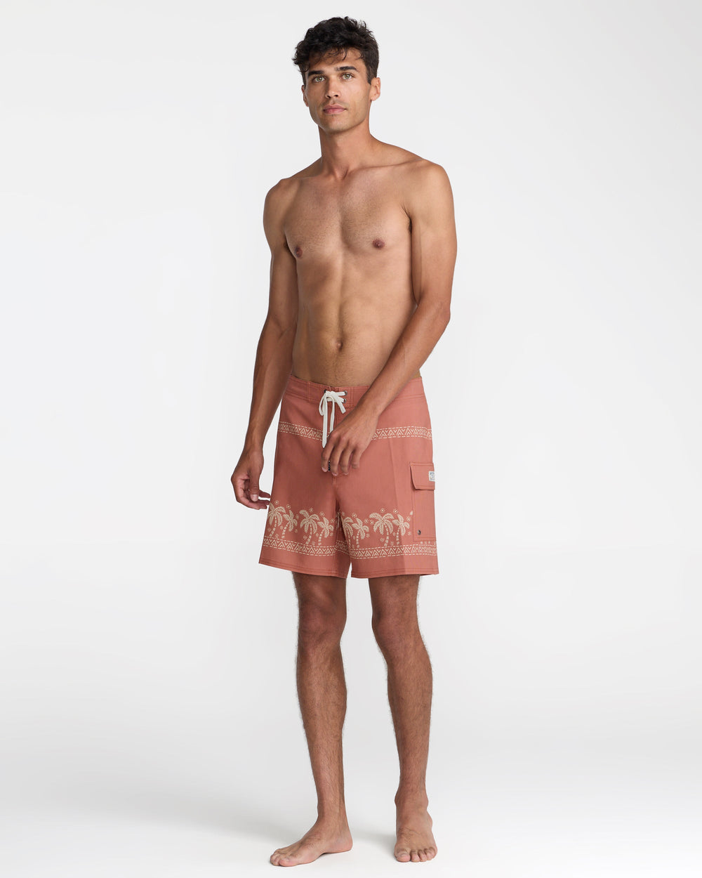Exotica 17" Boardshorts - Burnt Red | RVCA US