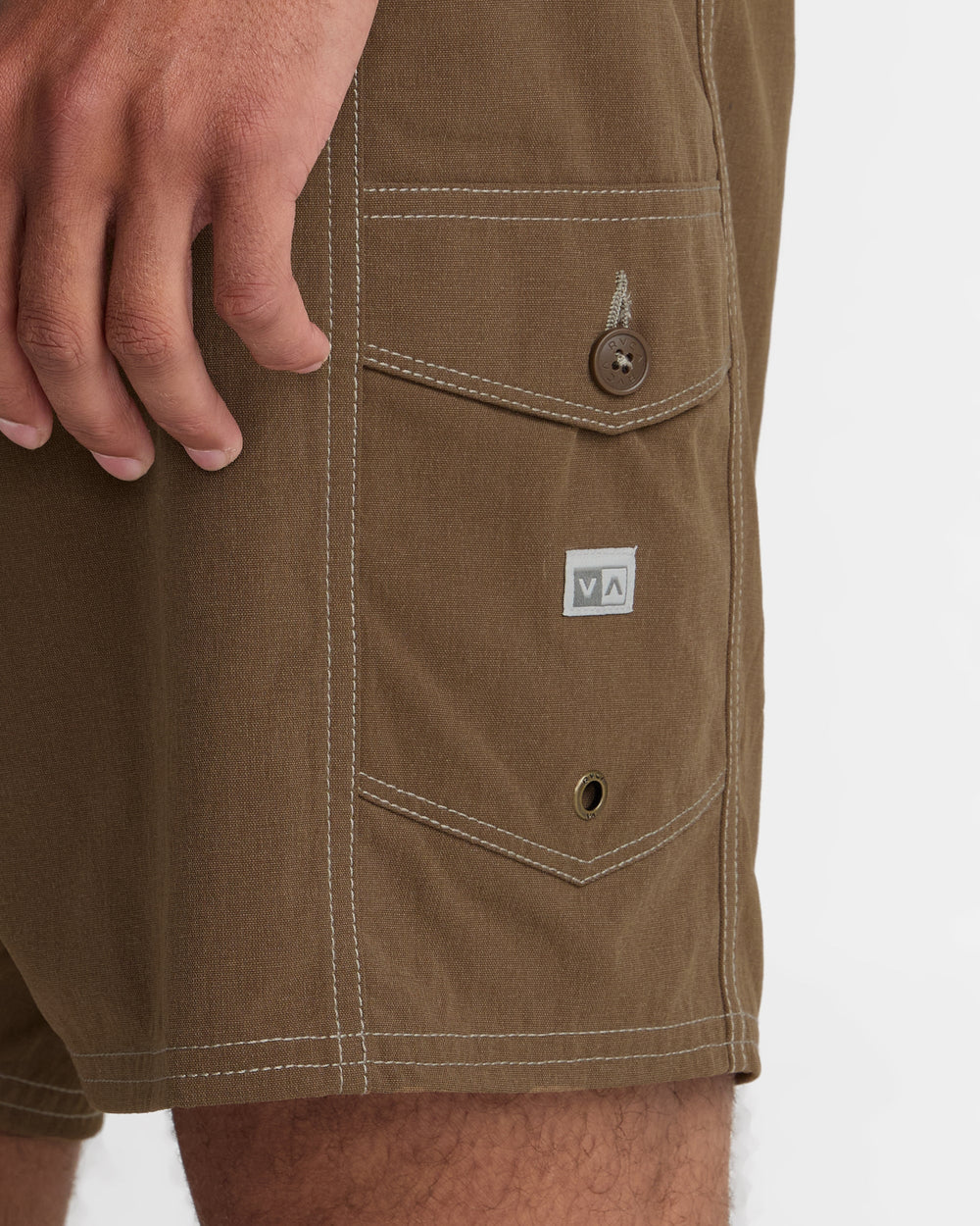 Last Days 17" Trunks - Bombay Brown | RVCA on sale