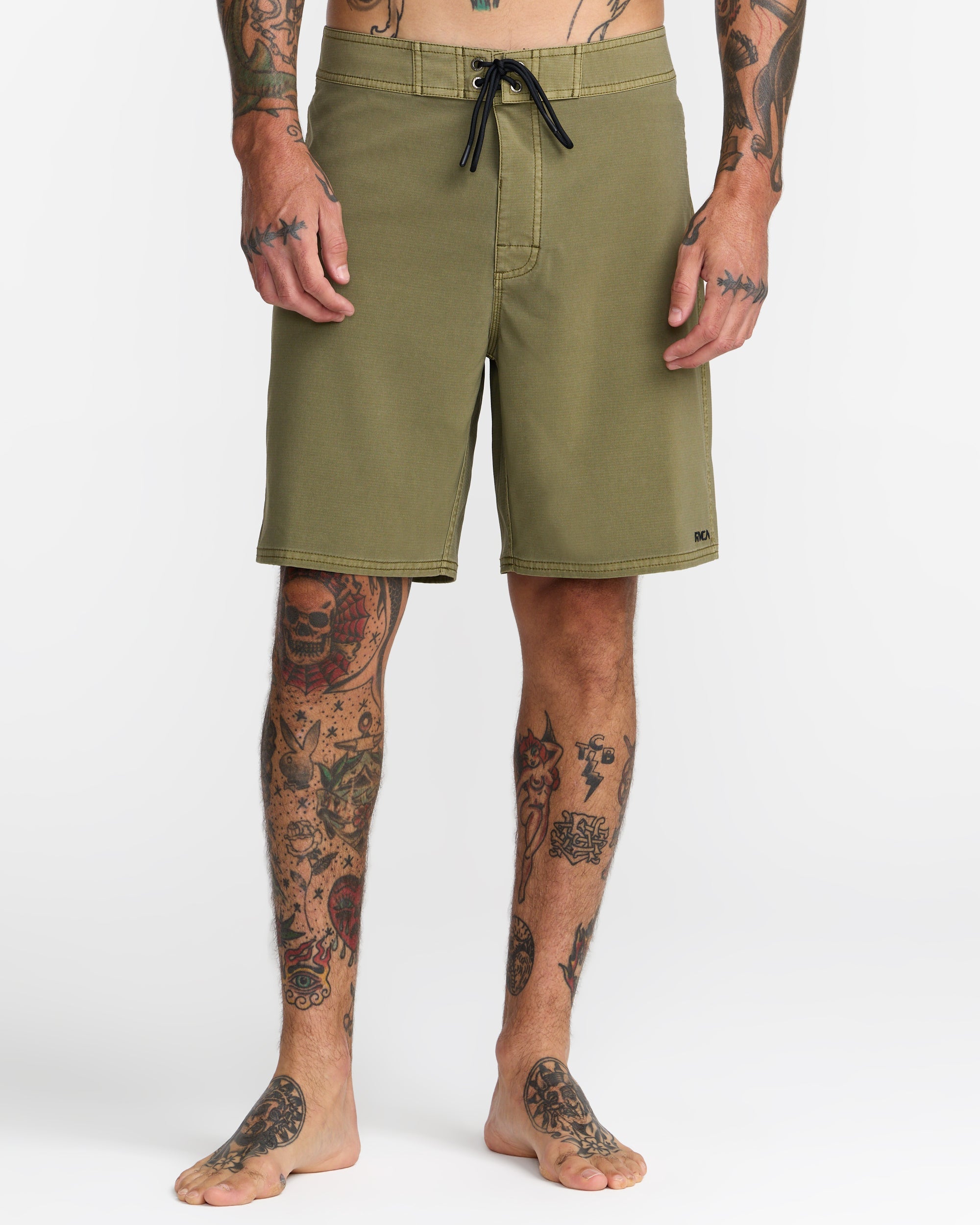 VA Pigment 19" Trunks - Martini Olive | RVCA online