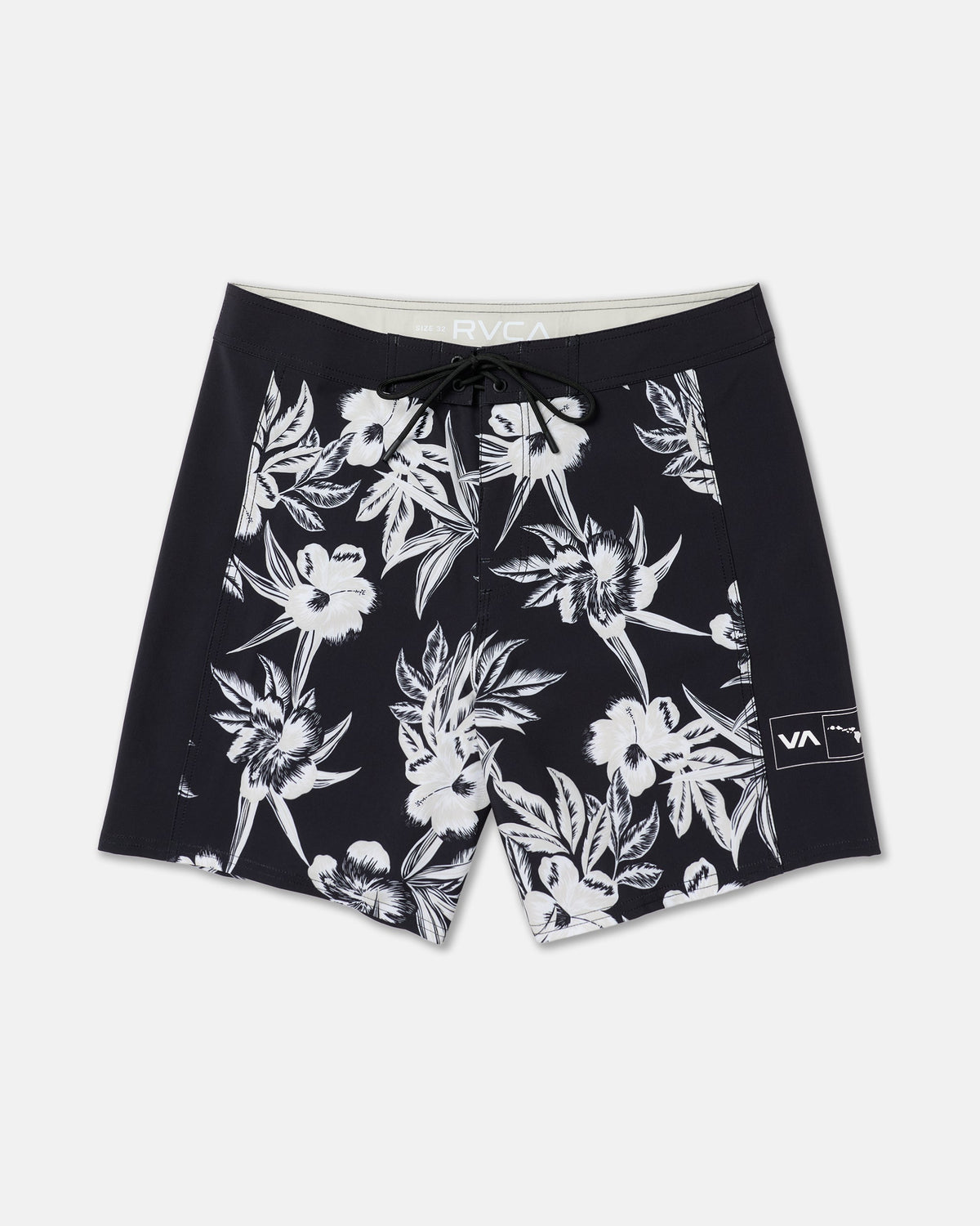 Apex 2 Trunks - Black Floral | RVCA US