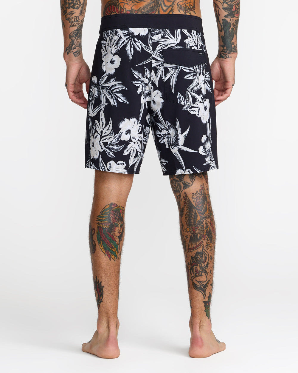 Apex 2 Trunks - Black Floral | RVCA US