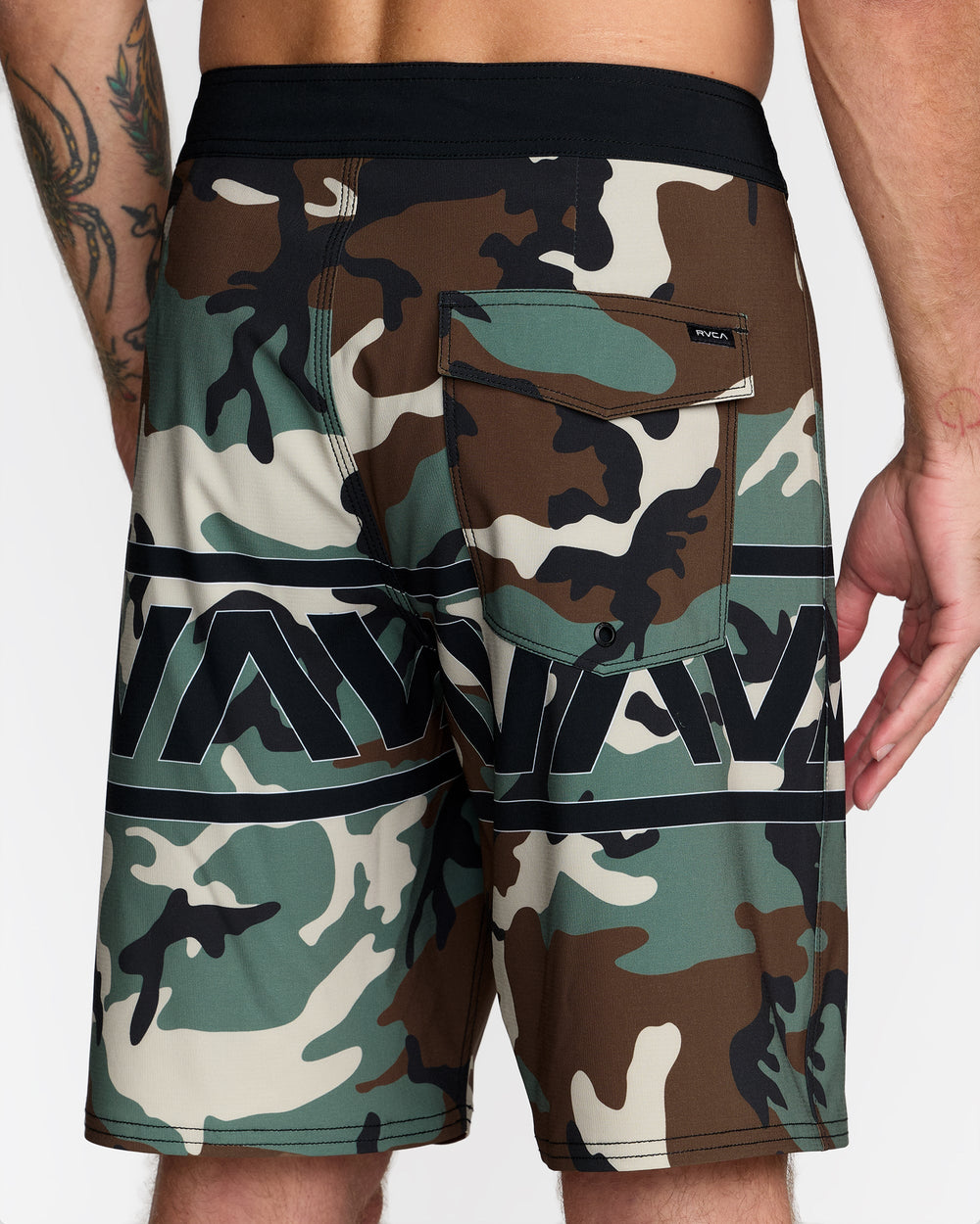 VA Boardshort Print - Camo Band | RVCA near me