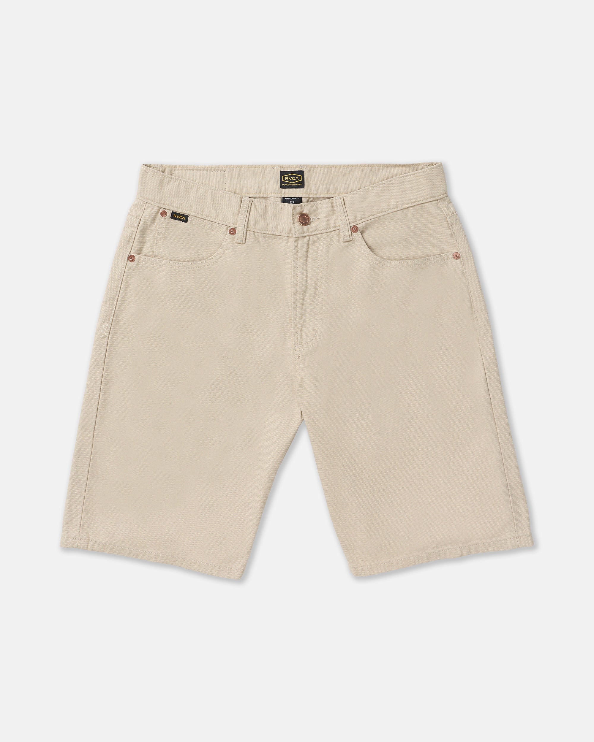 Dayshift 5 Pocket Short 21" - Light Khaki | RVCA on sale