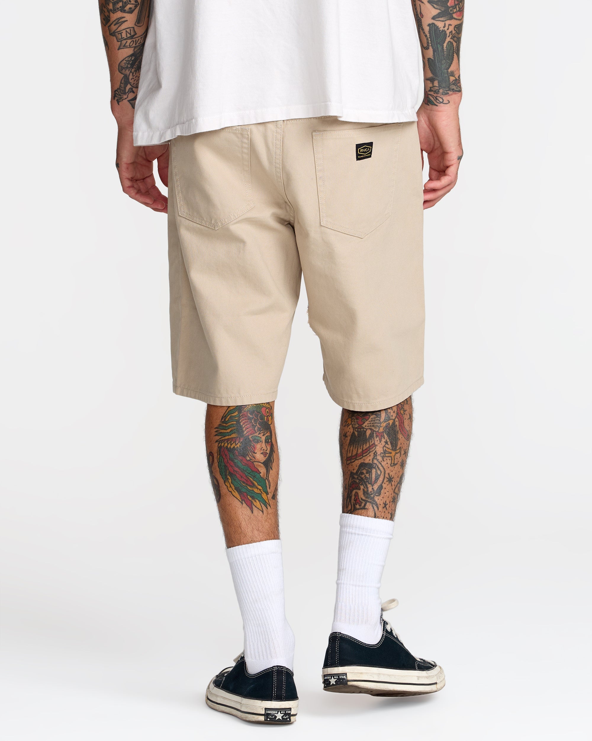 Dayshift 5 Pocket Short 21" - Light Khaki | RVCA on sale