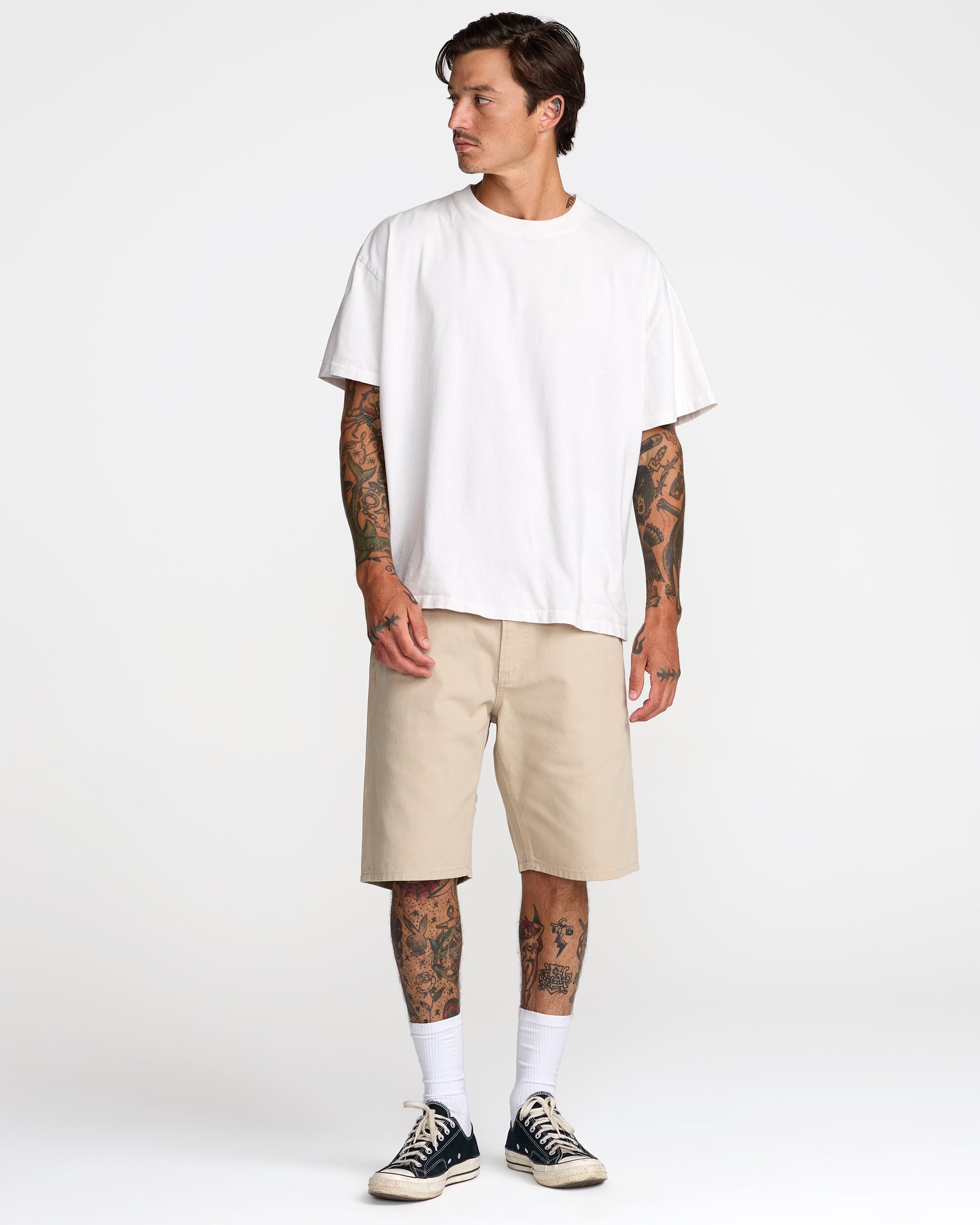 Dayshift 5 Pocket Short 21" - Light Khaki | RVCA on sale