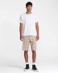 Dayshift Suiting Shorts - Dark Khaki | RVCA online
