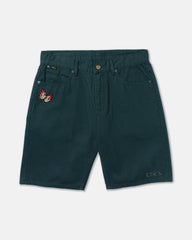 Kaleb 5 Pocket Short 21" Shorts - Hunter Green | RVCA near me