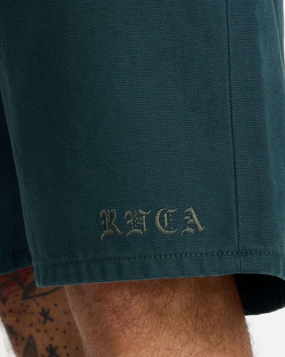 Kaleb 5 Pocket Short 21" Shorts - Hunter Green | RVCA near me