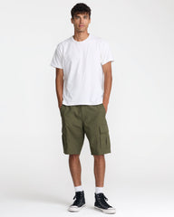 Dayshift Cargo Shorts - Olive | RVCA on sale