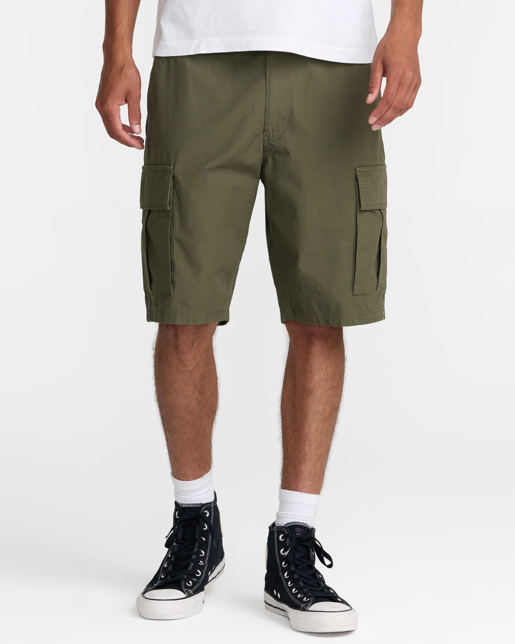 Dayshift Cargo Shorts - Olive | RVCA on sale
