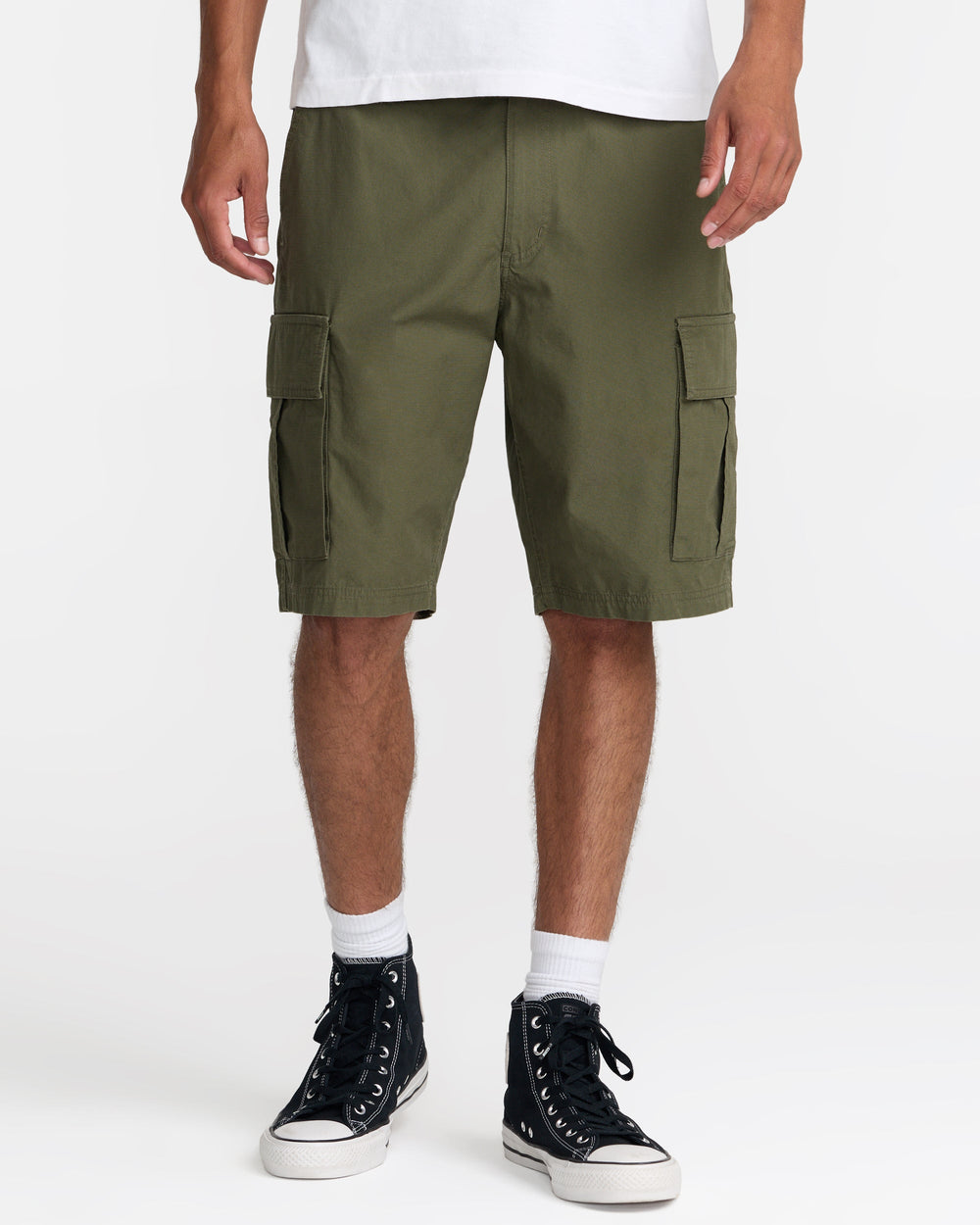 Dayshift Cargo Shorts - Olive | RVCA on sale