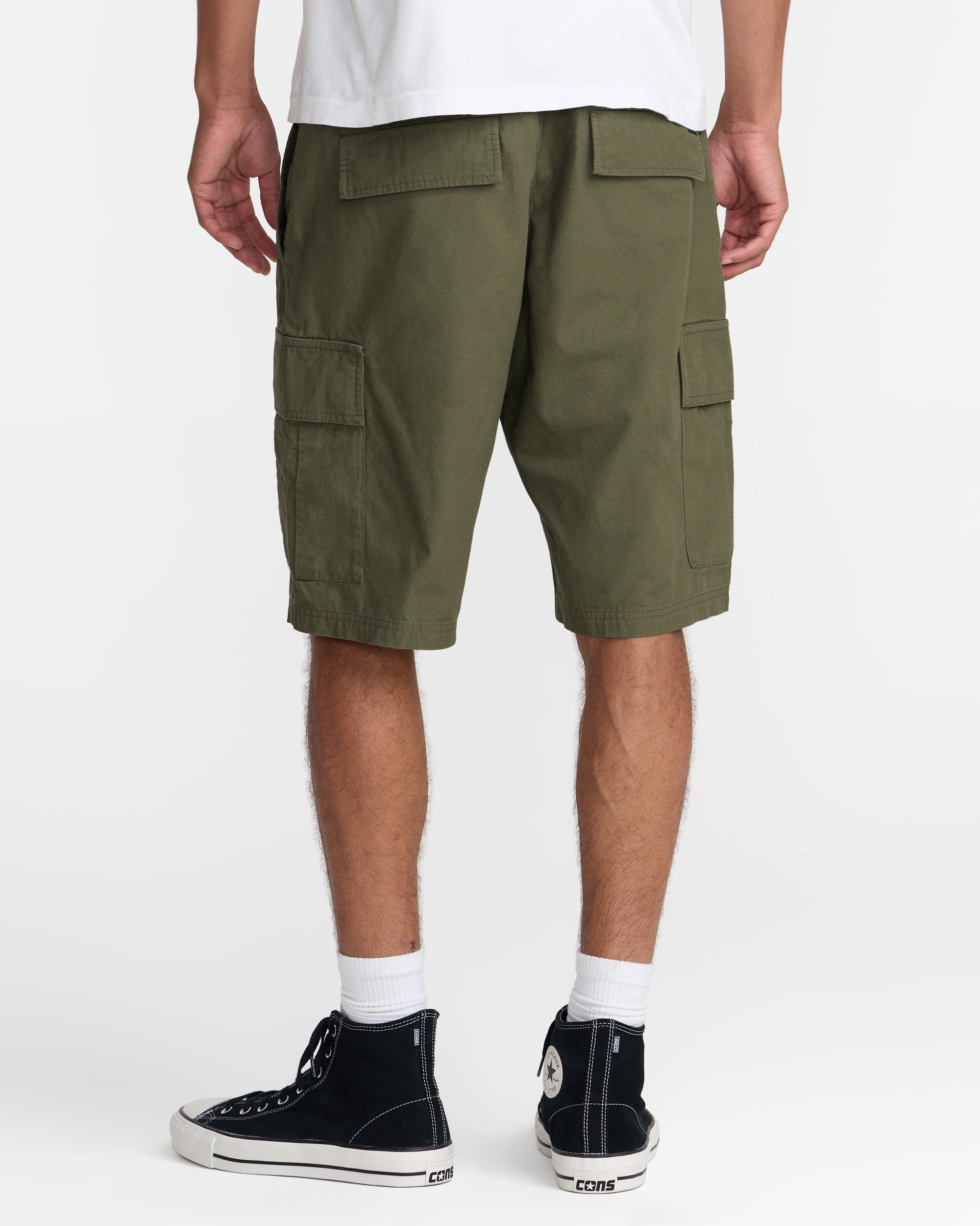 Dayshift Cargo Shorts - Olive | RVCA on sale