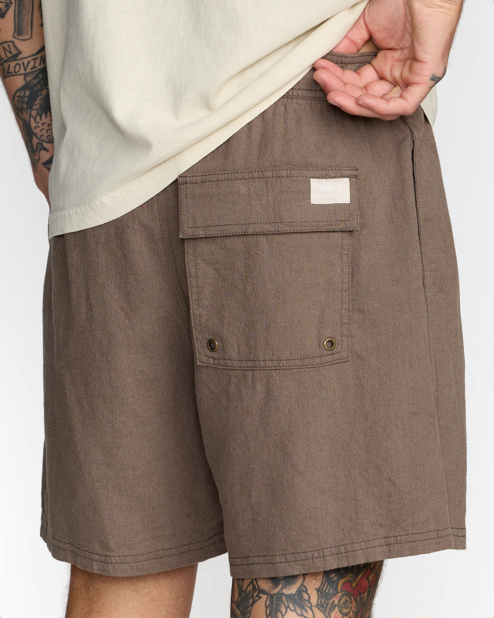 Sands Elastic 17" - Mushroom | RVCA on sale