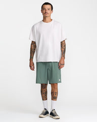VAcancy Ghost Stripe 19" Shorts - Jade | RVCA discount