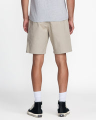 Weekend Elastic 2 19" Short - Light Khaki | RVCA on sale