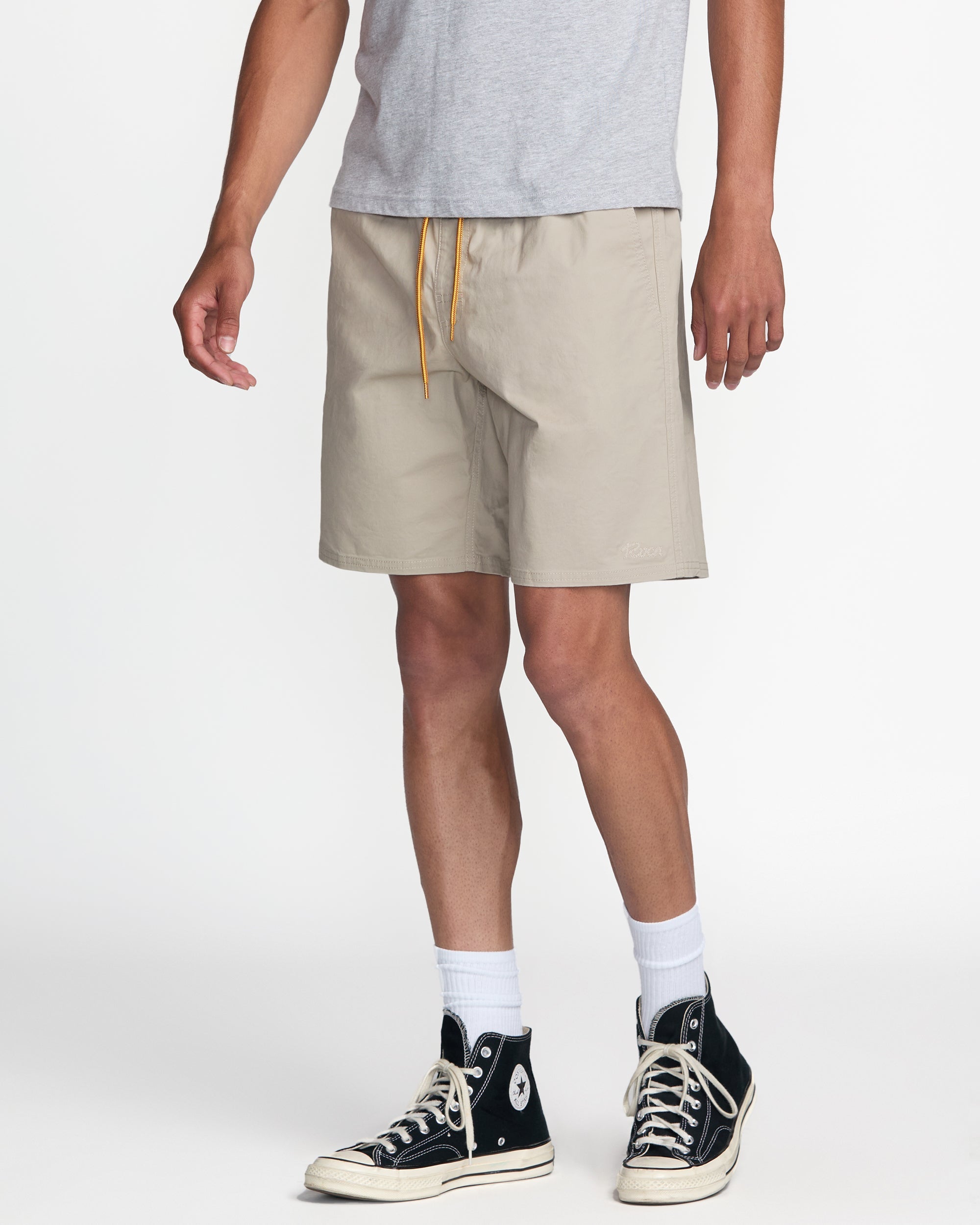Weekend Elastic 2 19" Short - Light Khaki | RVCA on sale