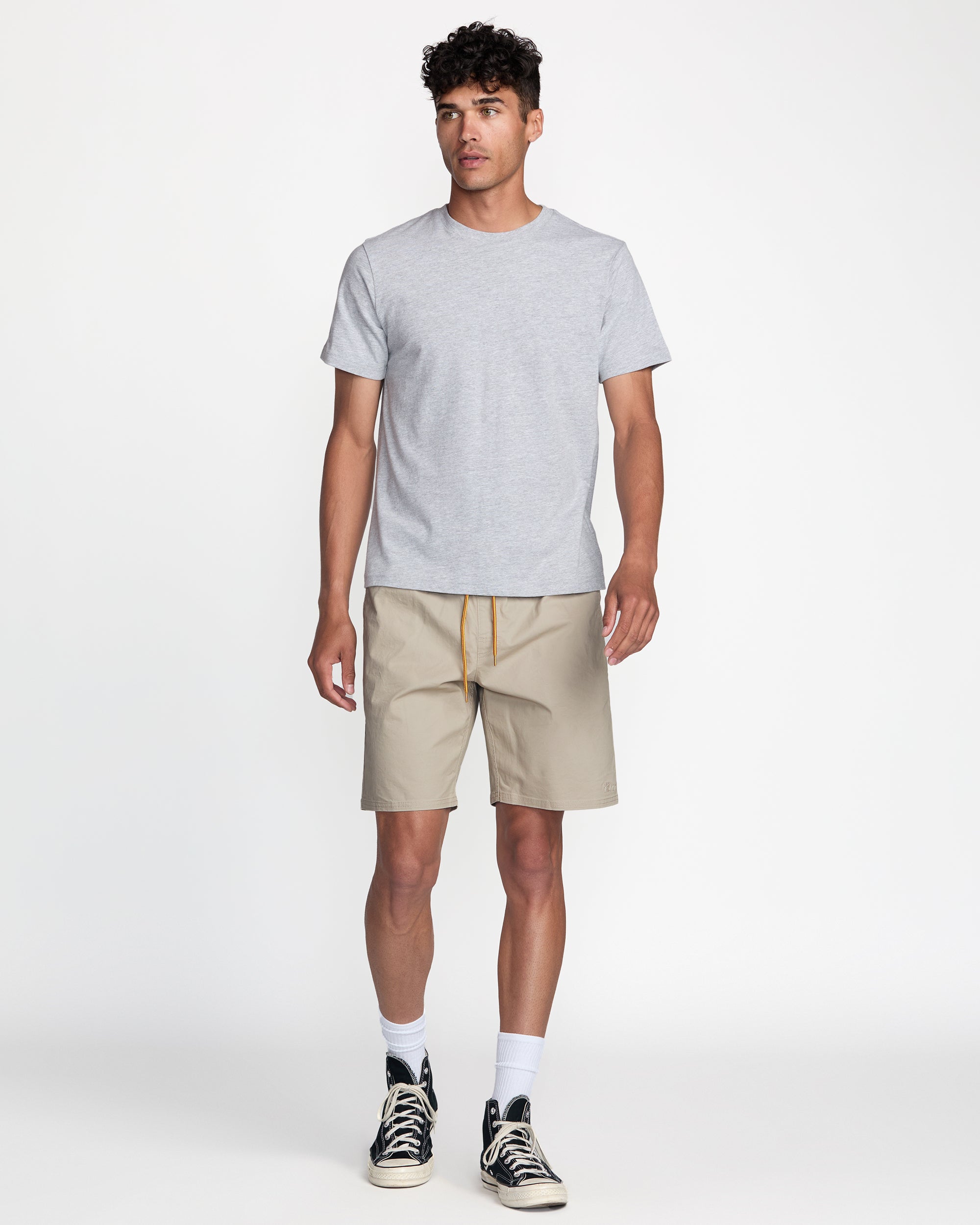 Weekend Elastic 2 19" Short - Light Khaki | RVCA on sale