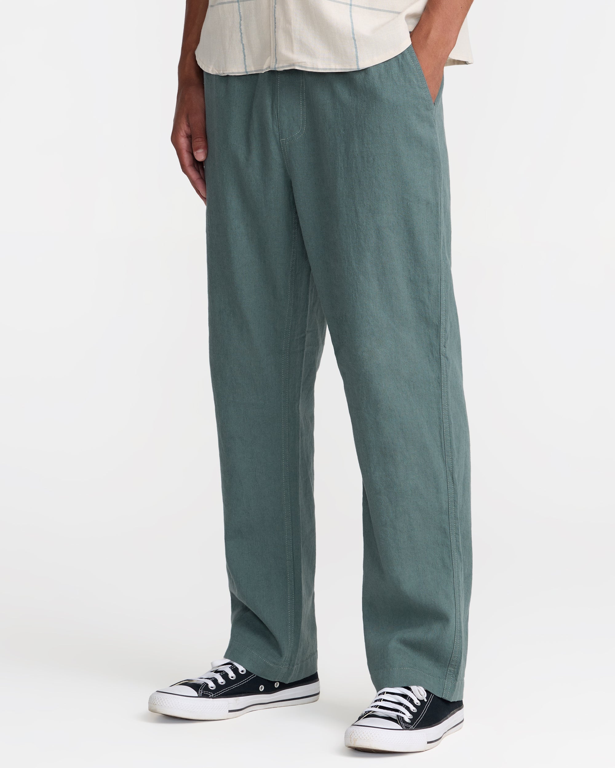 VAcancy Sands Pants - Balsam Green | RVCA for sale