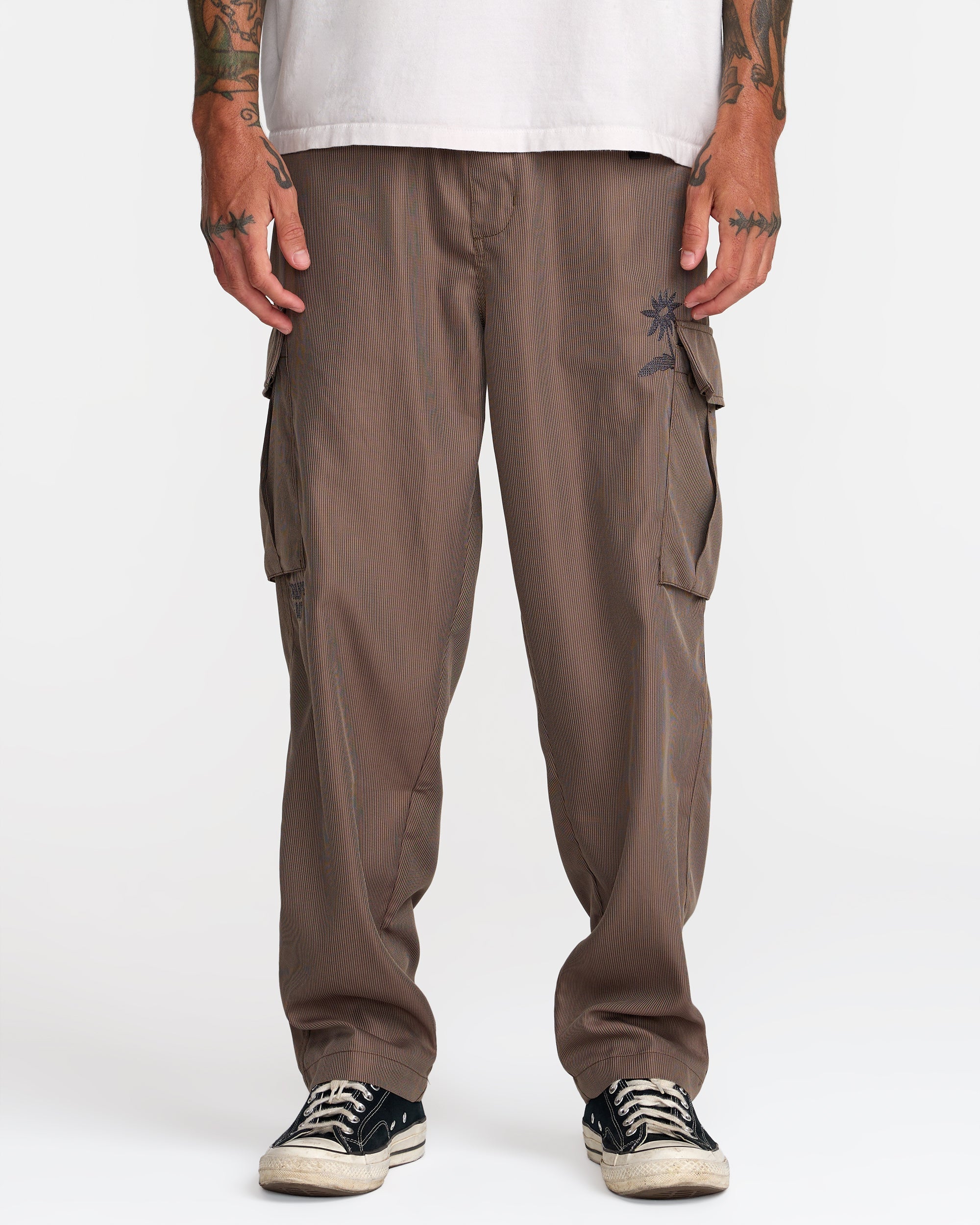 Mel G Elastic Cargo - Mocha | RVCA outlet