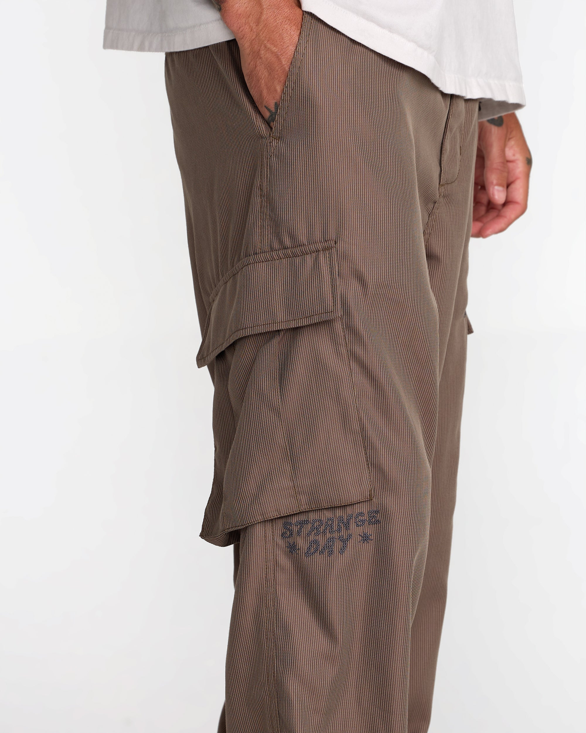 Mel G Elastic Cargo - Mocha | RVCA outlet