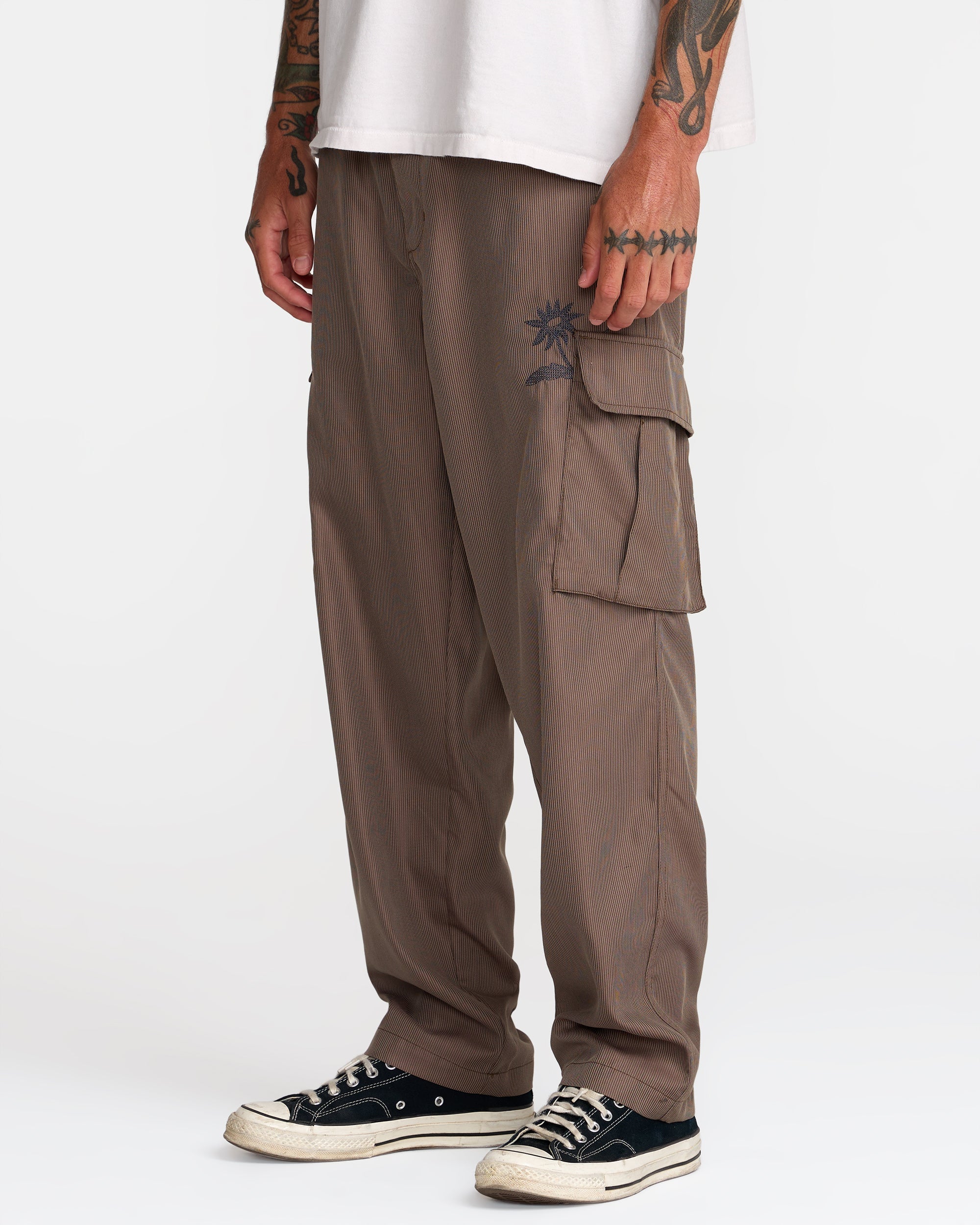 Mel G Elastic Cargo - Mocha | RVCA outlet
