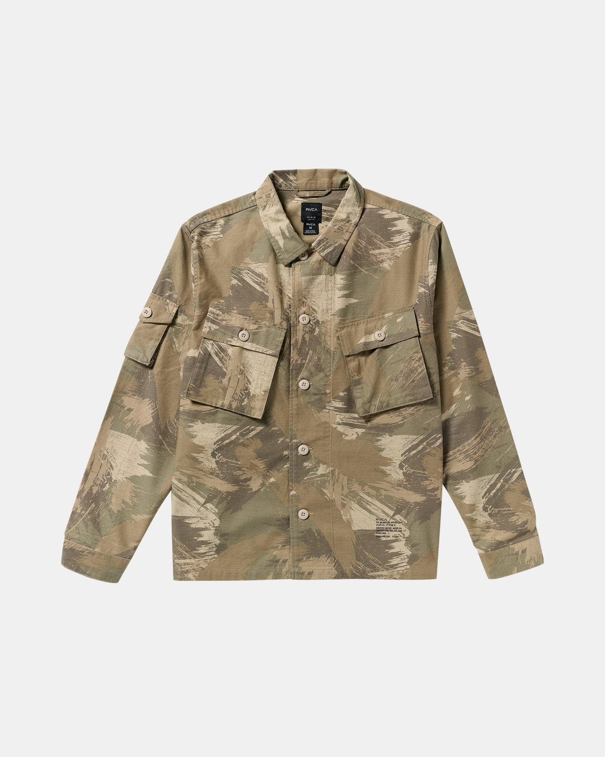 Mil Jacket - Khaki Camo | RVCA outlet